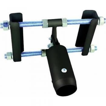 Soporte Ajustable B-Tech BT7017 para Vigas I-Beam/Girder con Poste de Proyector de 50mm - Negro