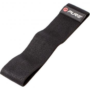 Pure2Improve Textile Resistance Band - Hard Black Heavy ONESIZE