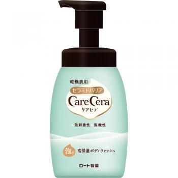 Rohto CareCera MK Foaming Moisturizing Body Wash for Dry/Sensitive Skin 450ml
