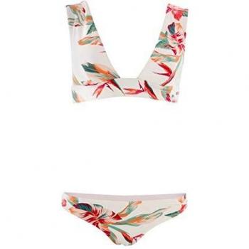 Roxy - Conjunto de Bikini Triangular Alargado - Mujer - M - Negro