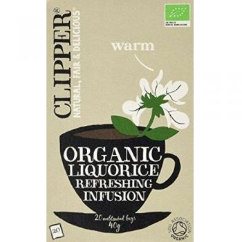 Clipper Liquorice Organic Uplifting Infusion, 20 Tea Bags