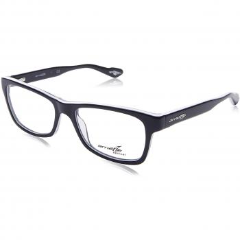 Arnette 0An7034, Monturas de Gafas para Hombre, Top Black On White-Crystal, 51