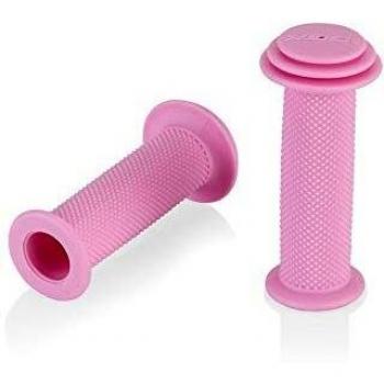 XLC Kindergriffe Puños para Bicicleta, Infantil, Rosa, 100 mm