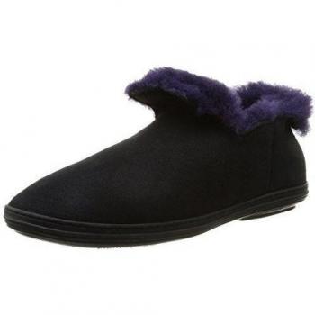 Arcus Barkus - Zapatillas de estar por casa para mujer, color Noir
