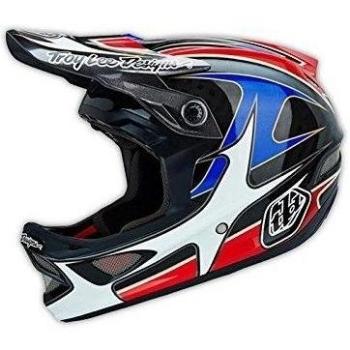 Troy Lee Designs D3 Gwin - Casco de Ciclismo BMX Integral, Color Rojo, Talla Xlarge