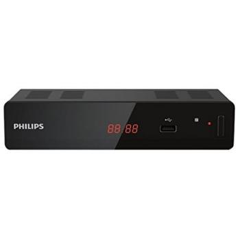 Philips DTR3202 - Sintonizador DVB-T2 HD, color negro