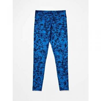 Marmot Wm's Everyday Tight Leggings para Mujer, para Correr, Gimnasio Y Ciclismo, Polainas Deportivas, con Protección UV, Transpirable, Arctic Navy Flowers, XS