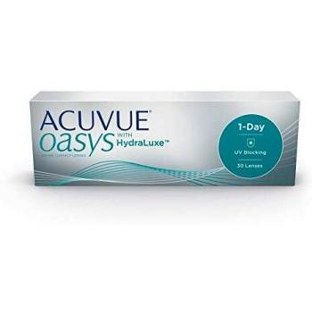 ACUVUE® OASYS 1-DAY con tecnología HydraLuxe™ - Reemplazo Diario - protección UV - 30 lentes