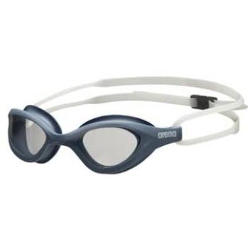 Gafas de natación Arena 365 Goggles Unisex, cómodas, antivaho, diseño hermético, lente sin espejo, color transparente/gris/azul