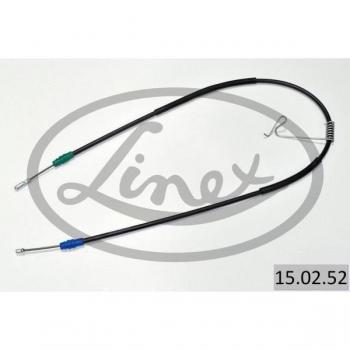 Cable de freno de estacionamiento LINEX 15.02.52 Izquierda