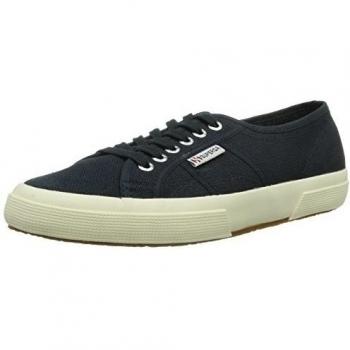 Superga 2750 Cotu Classic Canvas Trainers Male Navy UK Size 11