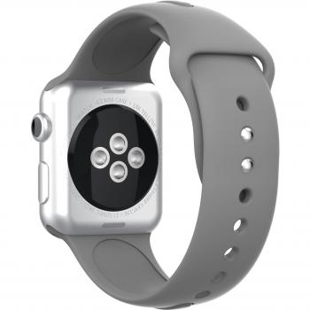 YaYuu Correa Apple Watch 42mm 38mm Pulsera iWatch de Reemplazo Ajustable, Banda Silicona para Reloj Apple, Brazalete Deportivo Flexible y Transpirable para Apple Watch Series 1/2 / 3/4