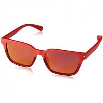 Polaroid Unisex Polarized Sunglasses PLD 6044/F/S Red One Size