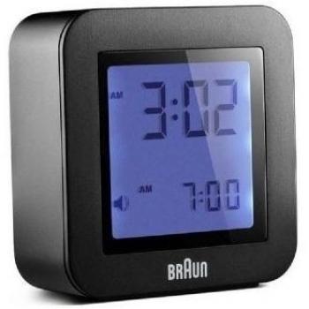 Braun BNC-018-BK - Reloj despertador digital, color negro