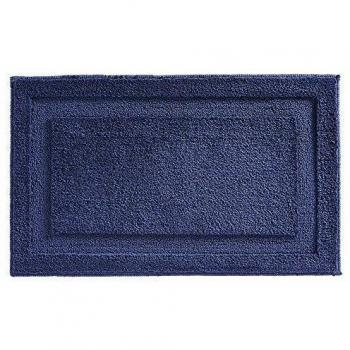 InterDesign Spa - Tapete de microfibra, 86 x 53 cm, color azul naval