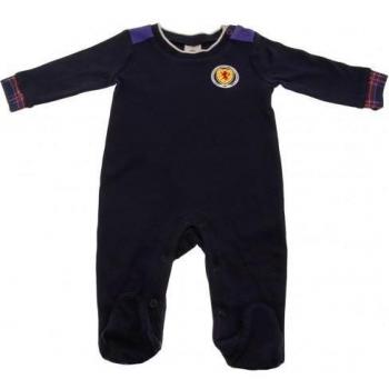 Pijama Escócia FA Baby 2022-23 Traje de dormir Azul marino/blanco 3-6 Months