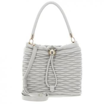 Furla Mini Beige Leather Bucket Bag Mionido