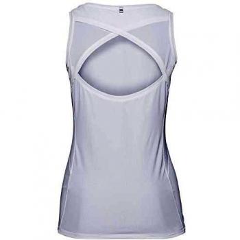 Odlo Bl Top Crew Neck Singlet Omnius F-Dry Camiseta, Mujer, Blanco, S