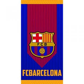 FC Barcelona Toalla Microfibra FCB165, 70 X 140 cm, Azulgrana