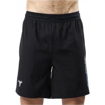 Pantalones Cortos Deportivos Drop Shot Alsai Campa para Hombre, Color Negro, Talla XL