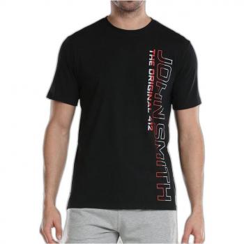 Camiseta de Manga Corta Hombre John Smith Jalde Negro