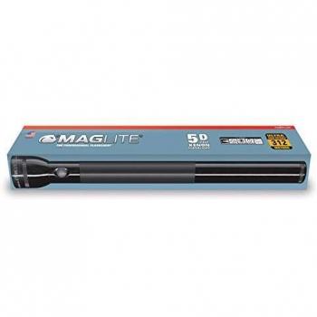 Maglite Standard 5D Black Halogen Flashlight