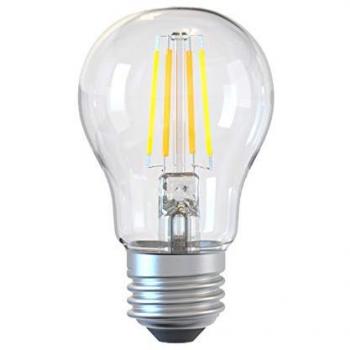 Bombilla Inteligente WiFi Tellur E27, 6W, Regulable, Transparente, Blanco Cálido/Natural, Control Remoto por APP y Voz