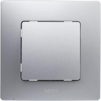 Cruzamiento Legrand Niloé 10A Monoblock Color Aluminio 396485