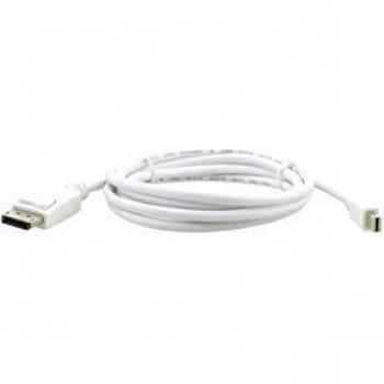 Kramer Electronics C-MDP/DPM-6 Video Cable Adapter 1.8 m Mini DisplayPort to DisplayPort White