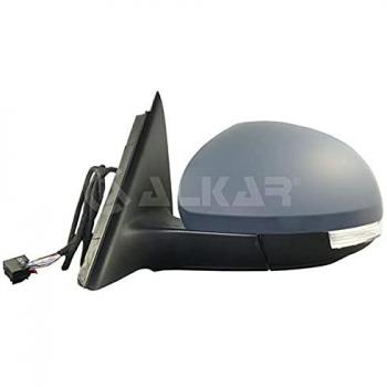 Retrovisor Alkar 6142611 - Espejo retrovisor exterior, compatible con diversos modelos de vehículos, fabricado en material resistente, incluye soporte de montaje y cristal reflectante