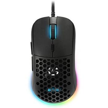Sharkoon Light² 180 Gaming Mouse - Ratón para Juegos, Color Negro