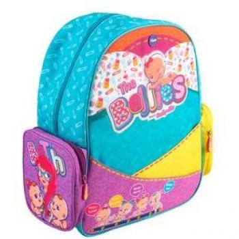 Mochila Infantil Bellies 38 cm - Mochila para niños con diseño divertido, compartimentos espaciosos, correas ajustables y acolchadas, fabricada en material resistente y fácil de limpiar