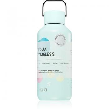Equa Timeless Stainless Steel Water Bottle Small 600 ml - Juice Bar Color