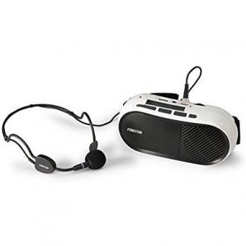 Fonestar FAP-12GU Alámbrico Negro, Blanco - Amplificador de Audio