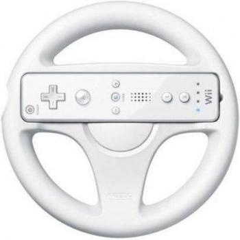 Volante de Carreras para Wii con Diseño Ergonómico y Control Preciso