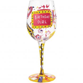 Lolita, Copa de vino con dibujos de cumpleaños, Enesco