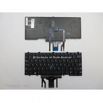 Nuevo Genuino Dell Latitude E7450 E5450 NOSOTROS 82-clave, Dual Señalando Teclado Retroiluminado: F2X80