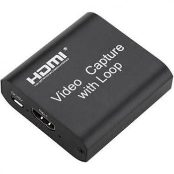 Capturadora de vídeo HDMI por USB 4K Full HD 1080P - BeMatik