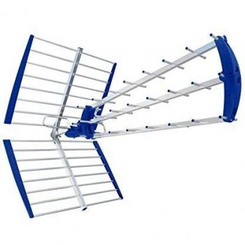 Antena UHF Digital Terrestre LTE 28 Elementos de Aluminio 105 cm