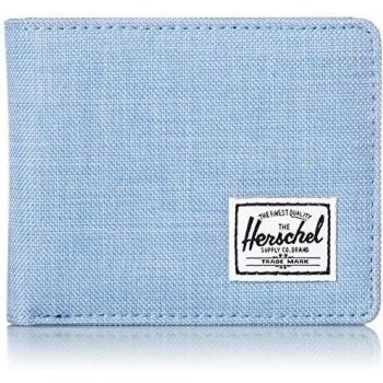 Herschel - Monedero  Unisex, Chambray/Navy
