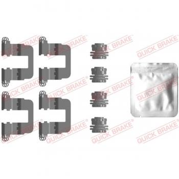 Kit de accesorios, pastillas de freno de disco QUICK BRAKE 109-0106