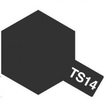 Spray Tamiya TS14 Black - Pintura en aerosol de esmalte de alta calidad 100ml
