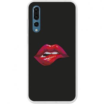 German Tech Funda Gel para Huawei P20 Pro, Carcasa TPU Flexible Fabricada con la Mejor Silicona, Protege y se Adapta a la Perfección a tu Smartphone y con Nuestro Exclusivo Diseño Mordida Labio Sexy.
