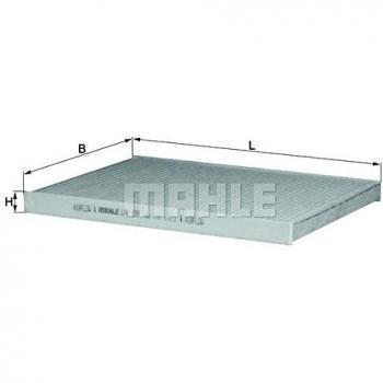 knecht Lak 159 Filtro, Aire Interior