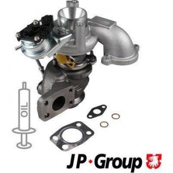 JP GROUP Cargador y Turbocompresor 4117400400, sistema de carga para vehículos, incluye características de alta eficiencia en la compresión de aire, diseño optimizado para un rendimiento mejorado, fabricado con materiales de calidad