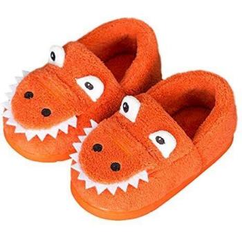 Zapatillas de Estar por Casa para Niñas Niños Invierno Zapatillas Interior Casa Caliente Zapatos Suave Algodón Antideslizantes Pantuflas