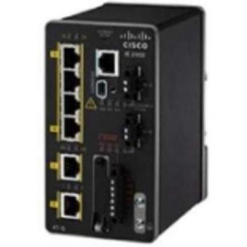 Cisco IE-2000-4T-G-L - Industrial Ethernet 2000 Series - Switch - Managed - 4 x 10/100 + 2 x 10/100/1000 - DIN rail mountable