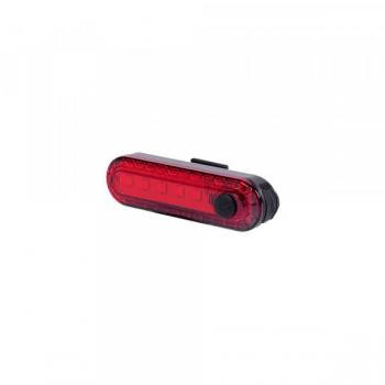Luz Trasera Bicicleta LED 3 Niveles+Destello