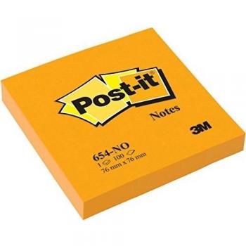 Post-it 645 NO - Pack de 6 blocs de notas adhesivas, color neón