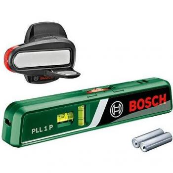 BOSCH PLL 1 P Nivel de burbuja 1.5 V, Negro, Verde, Rojo,